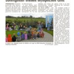 Davertgeister erleben Olympischen Geist – WN 12.09.2020